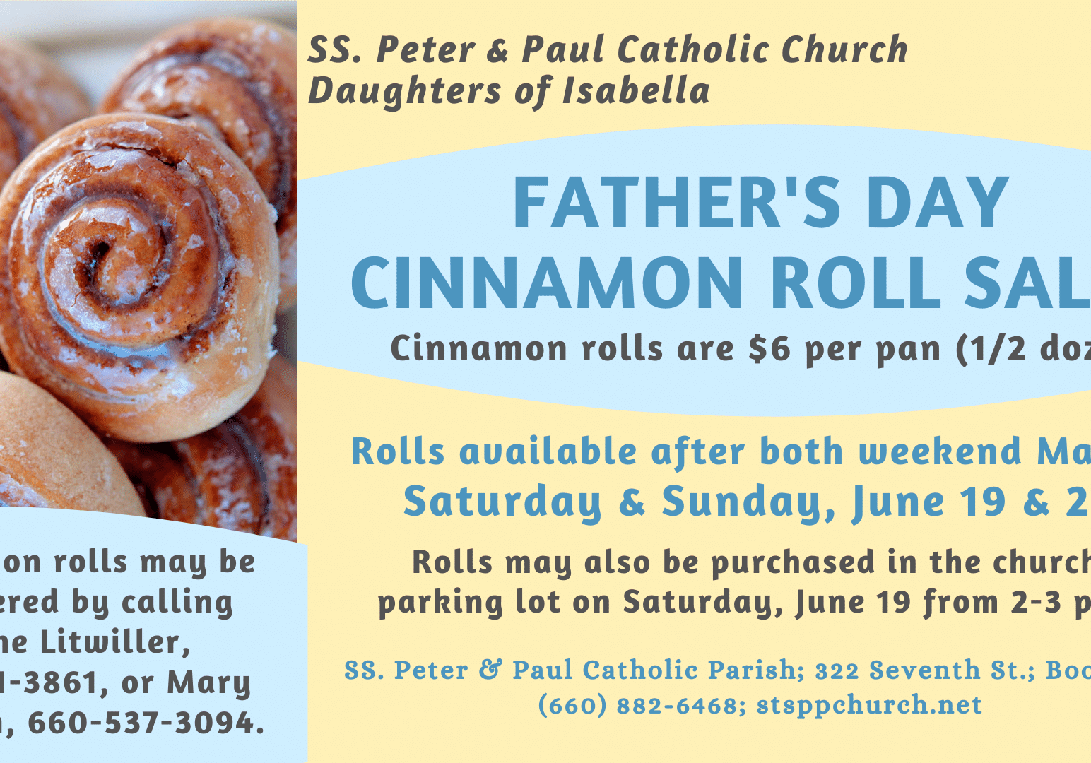 D Of I Cinnamon Roll Sales D Of I Cinnamon Roll Sales