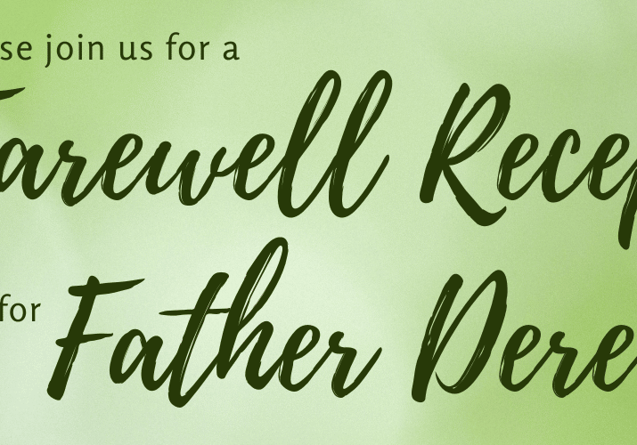 Father Derek's Farewell Reception 2