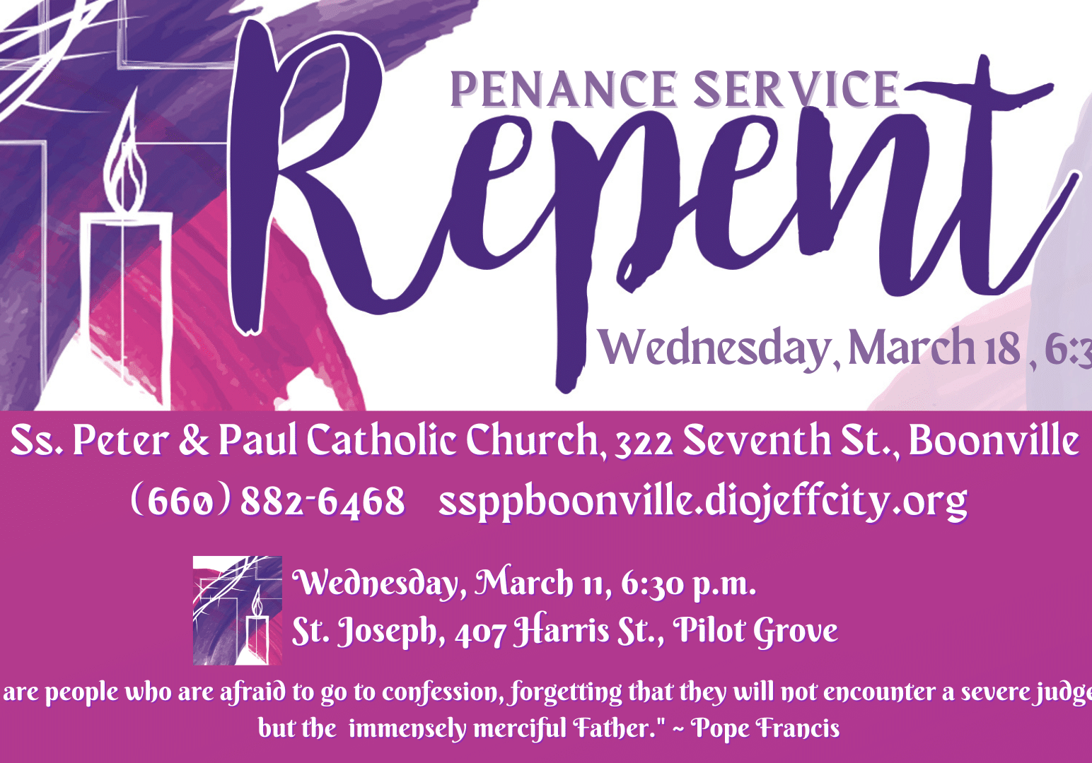 Lenten Penance Service