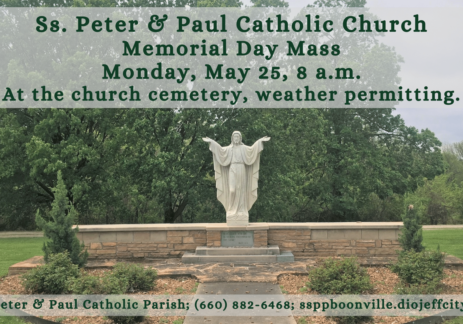 Memorial Day Mass 2026
