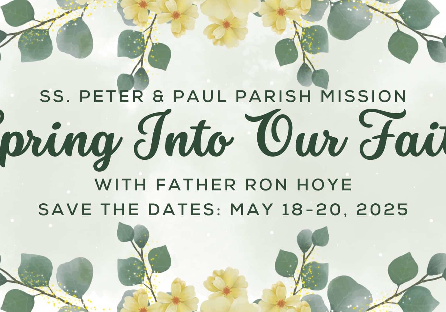 Spring Into Our Faith